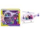 Boneca Polly Pocket Helicóptero de Aventura Mattel - Blanc Toys