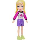 Boneca polly pocket impulse - polly roupa ginástica - hdw45