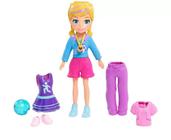 Boneca Polly Pocket Jogadora de Futebol - Mattel