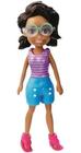 Boneca Polly Pocket - Shani Blusa Listrada - Mattel - FWY19