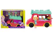 Boneca Polly Pocket Smoothies Food Truck 2 em 1 - Mattel - GDM20