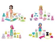 Boneca Polly Pocket Conjunto Super Armário De Animais HKW11 - Star Brink  Brinquedos