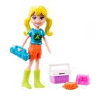 Boneca polly pocket versão acampamento