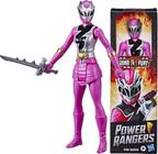 Boneca Power Rangers Dino Fury Ranger Rosa 30cm F2965 Hasbro