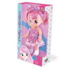 Boneca Pretty Collection Pink Rosa Fashion Colorida Milk