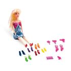 Boneca Princesa Barbie Reino C/ Sapatos E Acess. - Pica Pau - Pica-pau