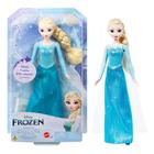 Boneca Princesa Disney - Elsa Musical - Canta Livre Estou - Frozen - 100 Anos - 30 cm - Mattel