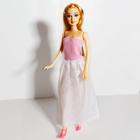 Boneca Barbie Fashion Loira Vestido Rosa Borboletas Hbv05 - MP