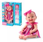 Boneca Reborn Abre Fecha Os Olhos Vestido Diver New Born - Divertoys