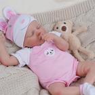 Boneca Reborn Baby Doll BABESIDE Lifelike, corpo de vinil completo de 45 cm