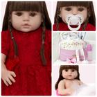 Boneca Reborn Barata 100% Silicone Com Bolsa Maternidade - Cegonha Reborn Dolls