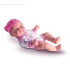 Boneca reborn bebe pequena nenem realista brinquedo infantil menina bebezinho com cheiro bebezao bb