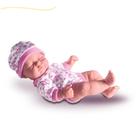 Boneca reborn bebezinho bonequinha pequena detalhada realista com detalhes bebezao nenem