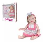 Boneca Reborn Doll Realista Small Loira Com Vestido - Sid Nyl