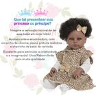 Boneca Reborn Negra 100% Vinil Enxoval Completo Oncinha - Cegonha Reborn Dolls