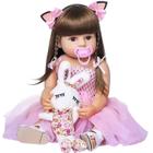 Boneca Reborn Realista 100% Silicone Pode dar Banho NewHappy - New Happy