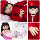 Boneca Reborn Realista Menina Morena 24 Itens Envio Imediato - Cegonha Reborn Dolls