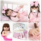 Boneca Reborn Silicone Realista Enxoval Completo Envio 24hrs - Cegonha Reborn Dolls