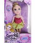 GANHEI UMA BONECA PRA FAZER PENTEADOS E MAQUIAGEM - FUNVILLE SPARKLE GIRLZ  MAQUIADORA 