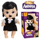 Boneca Vampira Cabelo Preto Menina Gótica Brinquedo Infantil Para Crianças - Mister Brinque