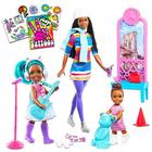 Bonecas Barbie Irmãs - Conjunto de 3 Pacotes, Cabelos Longos, Vestidos Coloridos