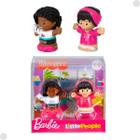 Bonecas Barbie Little People Asiática E Negra HGP67 - Mattel