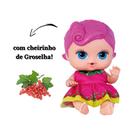 Bonecas Coleção Frutinhas Cotiplás Brinquedo Infantil com cheirinho de frutas