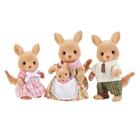 Bonecas Toy Calico Critters Hopper Kangaroo Family Dolls colecionáveis