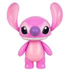 Boneco Angel Stitch Abre A Boca Original Disney Articulado 20 Cm - Elka Brinquedos