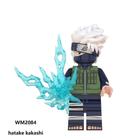 Boneco anime Hatake Kakashi - Naruto em Bloco - Chinesa