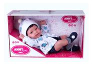 Boneco Anny Doll Baby Menino Reborn Cotiplás - Cotiplas