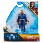 Boneco Aquaman Traje Furtivo 10cm com Acessórios - Filme - Sunny Brinquedos