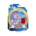 Boneco Articulado Blaze de 12cm com Acessório - Sonic - Sunny Brinquedos