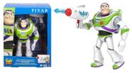 Boneco Articulado Buzz Lightyear Com Pistola de Treinamento e Alvo - Disney - Toy Story - Mattel - HHM75