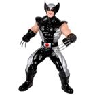 Boneco Articulado Gigante - Marvel X-Men - Wolverine Preto Premium - Mimo Toys