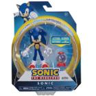 Boneco Articulado Sonic THE Hedgehog 10CM com Acessorio SUNNY 4221