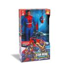 Boneco articulado star hero azul 686 - BEE TOYS