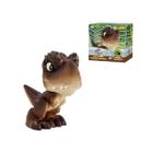 Boneco Baby Dino T Rex Marrom E Creme Pupee 1476