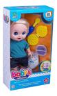 Boneco Baby's Collection Comidinha Menino 357 - Super Toys - Supertoys