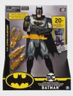 Boneco Batman Luxo Articulado c/Luz e Som 30cm - SUNNY