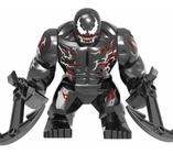 Boneco Big Blocos De Montar Grande Riot Venom Homem Aranha - Mega Block Toys