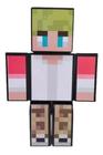 Boneco Blocks Minecraft Streamers 35cm - Unidade - Algazarra