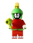 Boneco Bloco De Montar Looney Tunes Marvin Martian Space Jam - Mega Block Toys