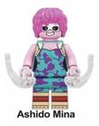 Boneco Blocos De Montar Ashido Mina My Hero Academia - Mega Block Toys