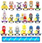 Boneco Blocos De Montar Coleção Completa Sonic E Amigos