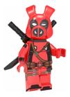 Boneco Blocos De Montar Deadpool Aranhaverso