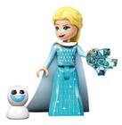 Boneco Blocos De Montar Disney Princesa Frozen Elsa Classica