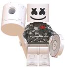 Boneco Blocos De Montar Dj Marshmello Camuflagem