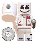 Boneco Blocos De Montar Dj Marshmello College Jacket