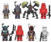 Boneco Blocos De Montar Exército Mandaloriano Star Wars - Mega Block Toys